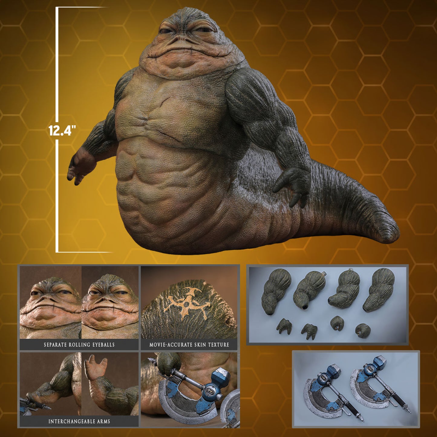 PRE-ORDER Hot Toys Star Wars Rotta The Hutt™ 1/6th Scale Figure