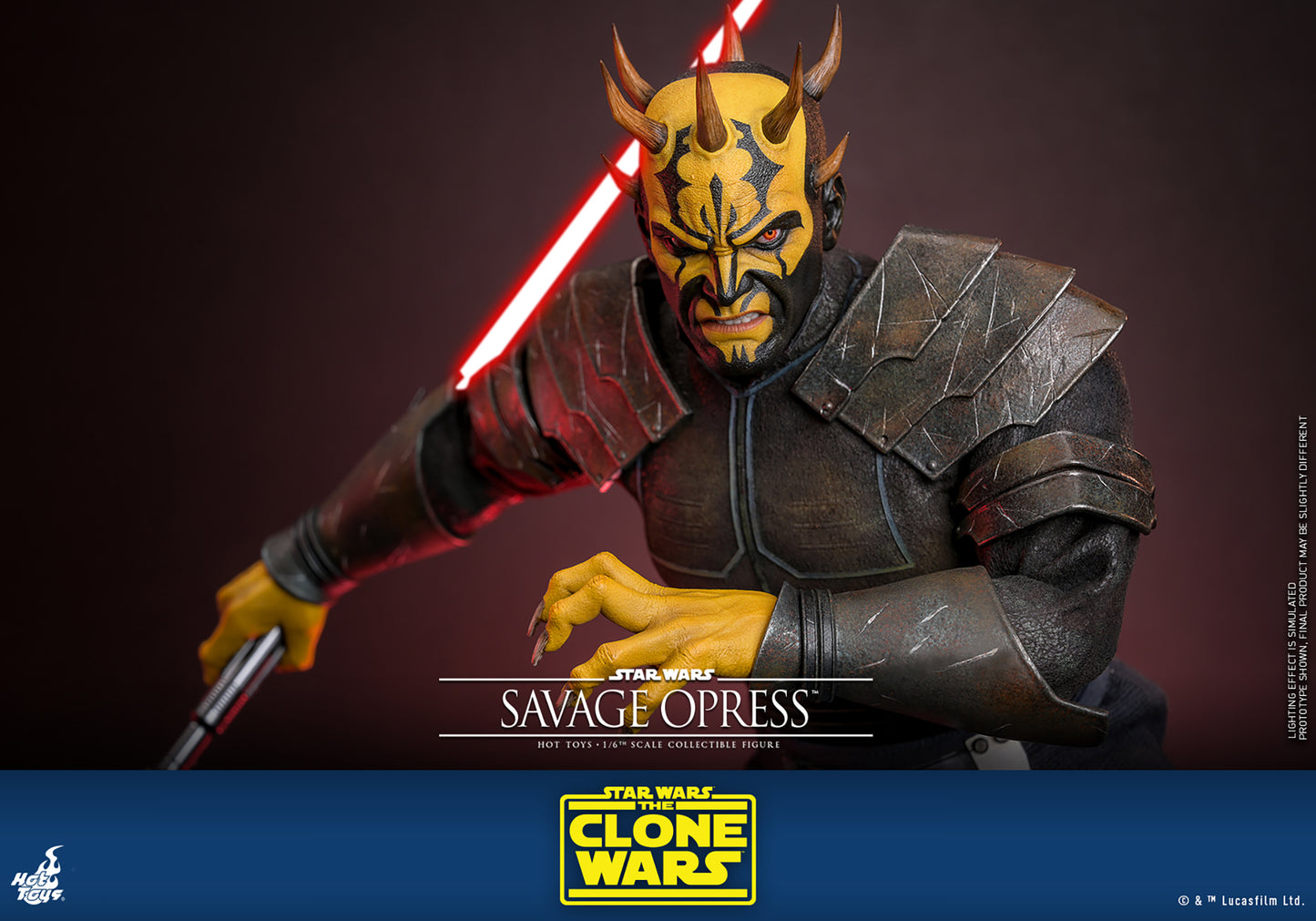 PRE-ORDER Savage Opress Sixth Scale Action Figure Hot Toys