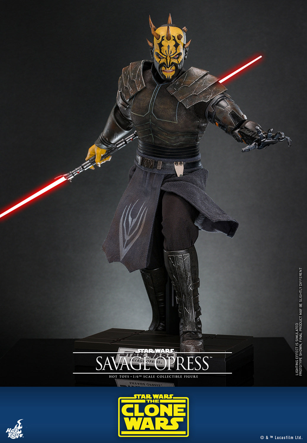 PRE-ORDER Savage Opress Sixth Scale Action Figure Hot Toys