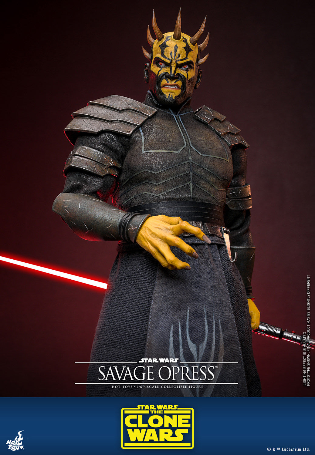 PRE-ORDER Savage Opress Sixth Scale Action Figure Hot Toys