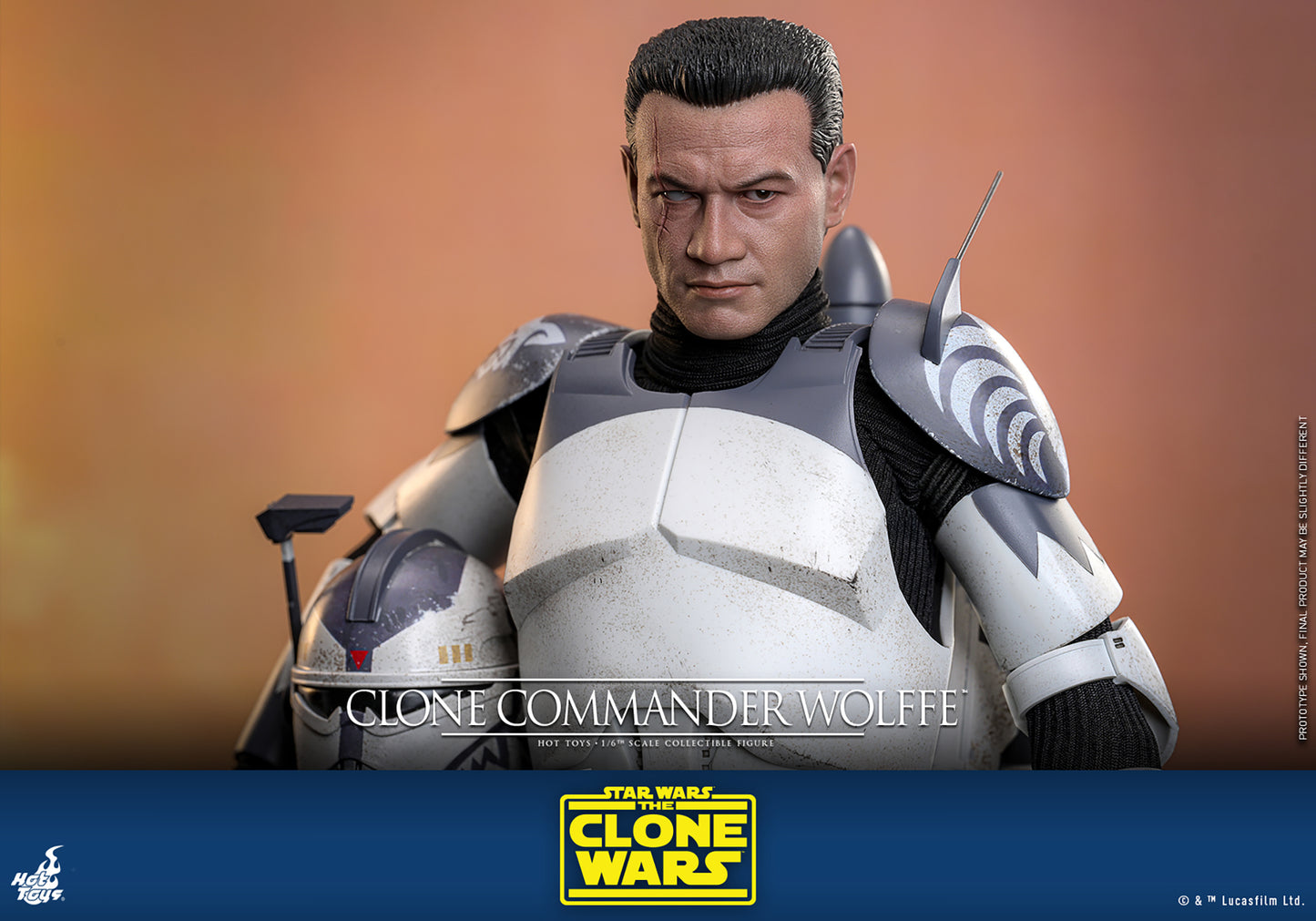 PRE-ORDER Clone Commander Wolffe™ Sixth Scale Figure Hot Toys