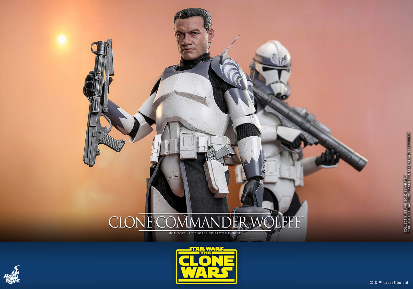 PRE-ORDER Clone Commander Wolffe™ Sixth Scale Figure Hot Toys