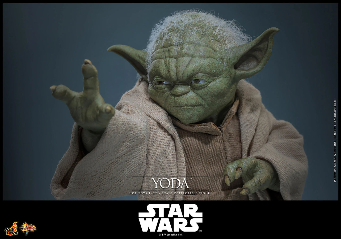 PRE-ORDER Hot Toys Star Wars Revenge of the Sith Yoda 1/6th Scale Figure