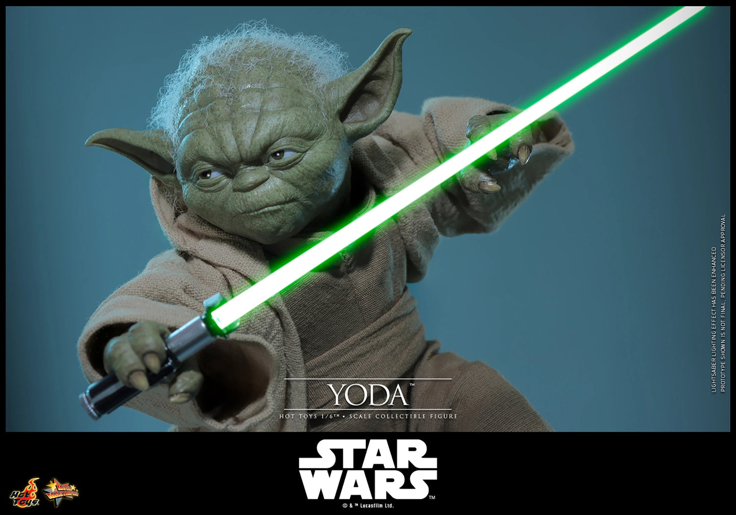 PRE-ORDER Hot Toys Star Wars Revenge of the Sith Yoda 1/6th Scale Figure