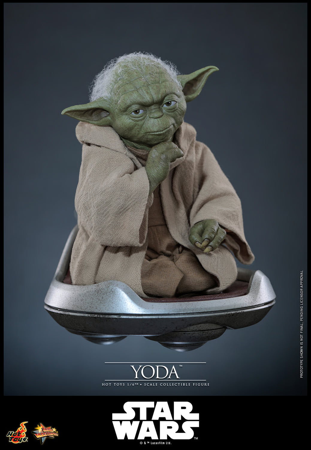 PRE-ORDER Hot Toys Star Wars Revenge of the Sith Yoda 1/6th Scale Figure