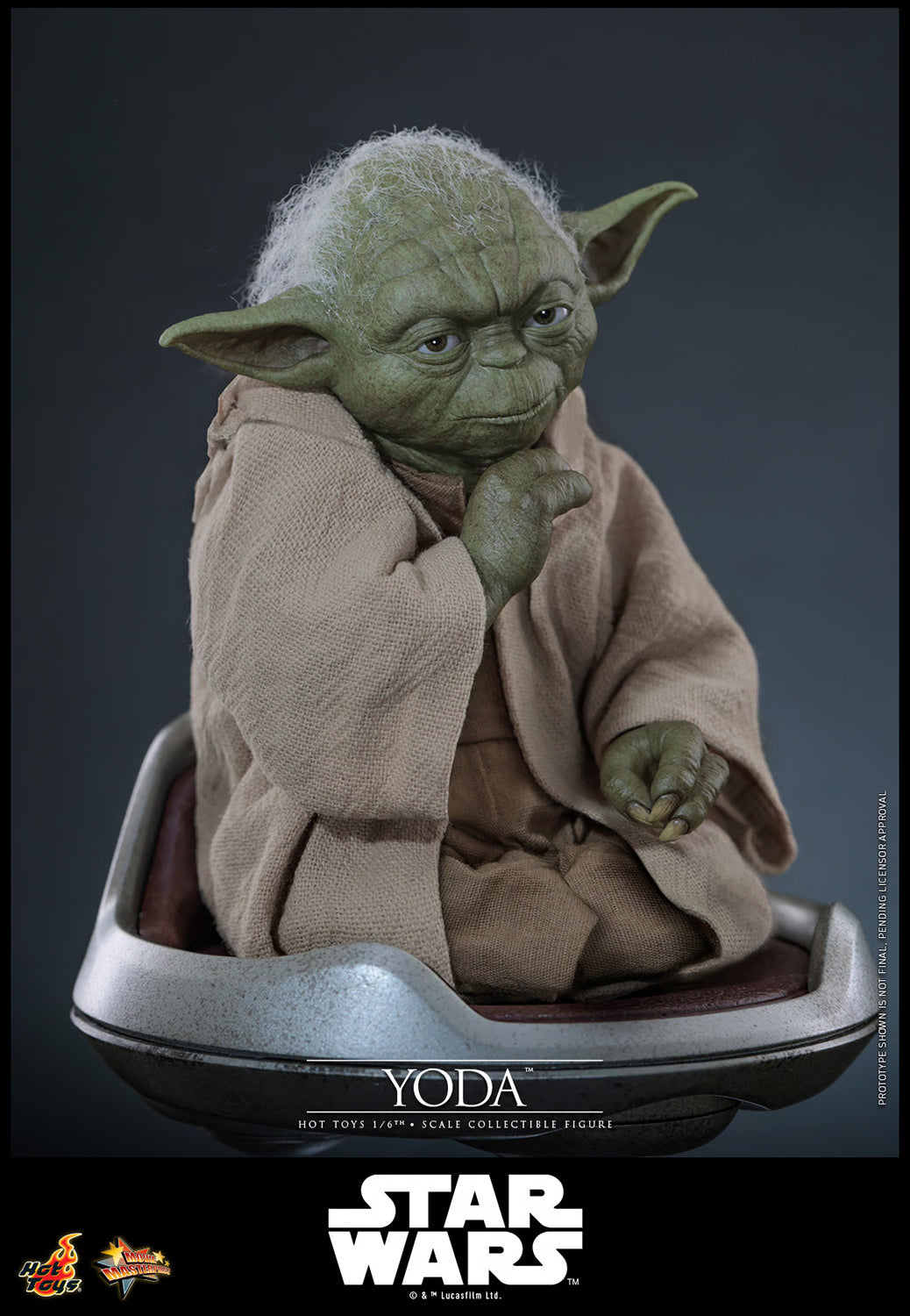PRE-ORDER Hot Toys Star Wars Revenge of the Sith Yoda 1/6th Scale Figure