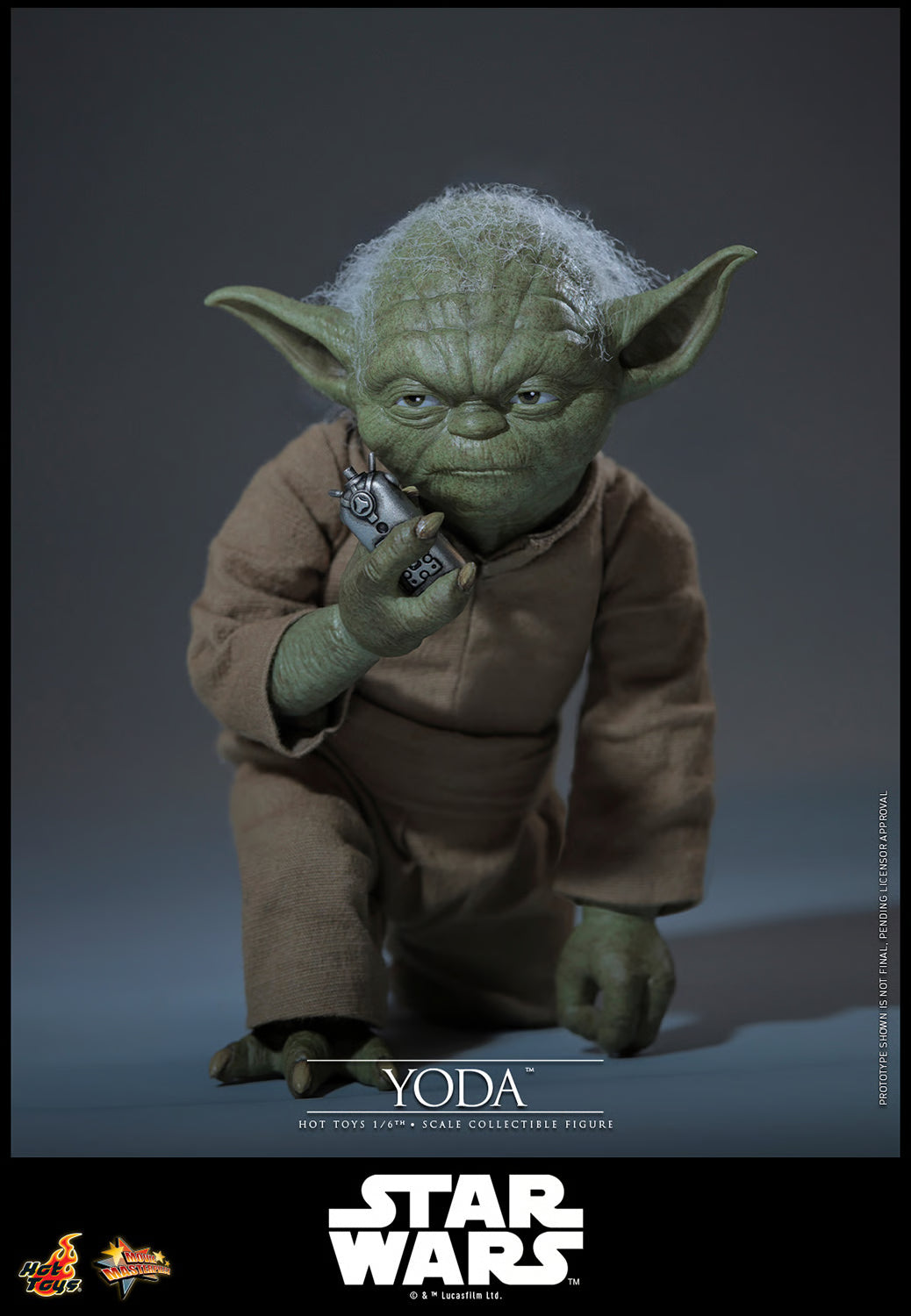 PRE-ORDER Hot Toys Star Wars Revenge of the Sith Yoda 1/6th Scale Figure