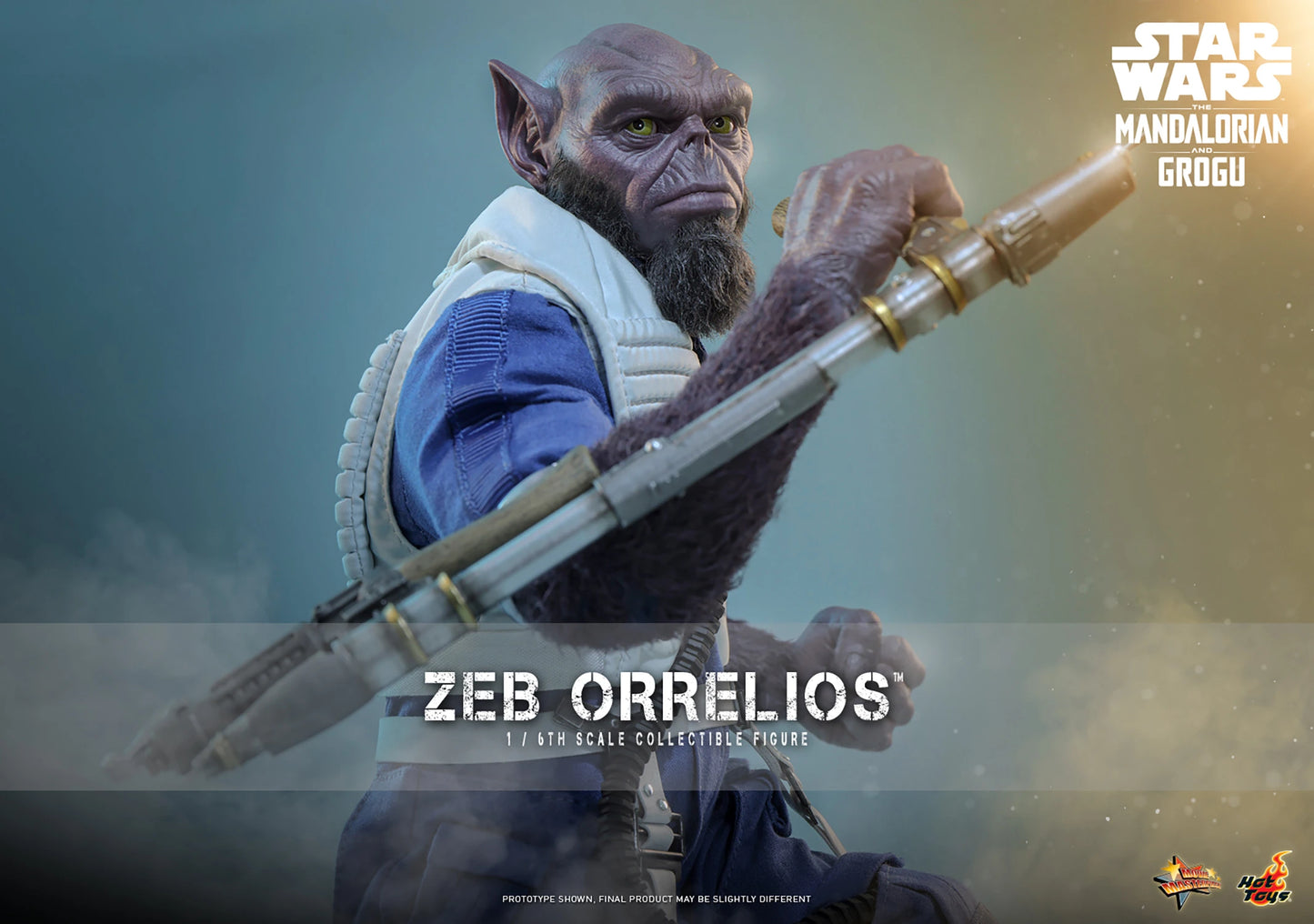 PRE-ORDER Hot Toys Star Wars The Mandalorian Zeb Orrelios 1/6th Figure