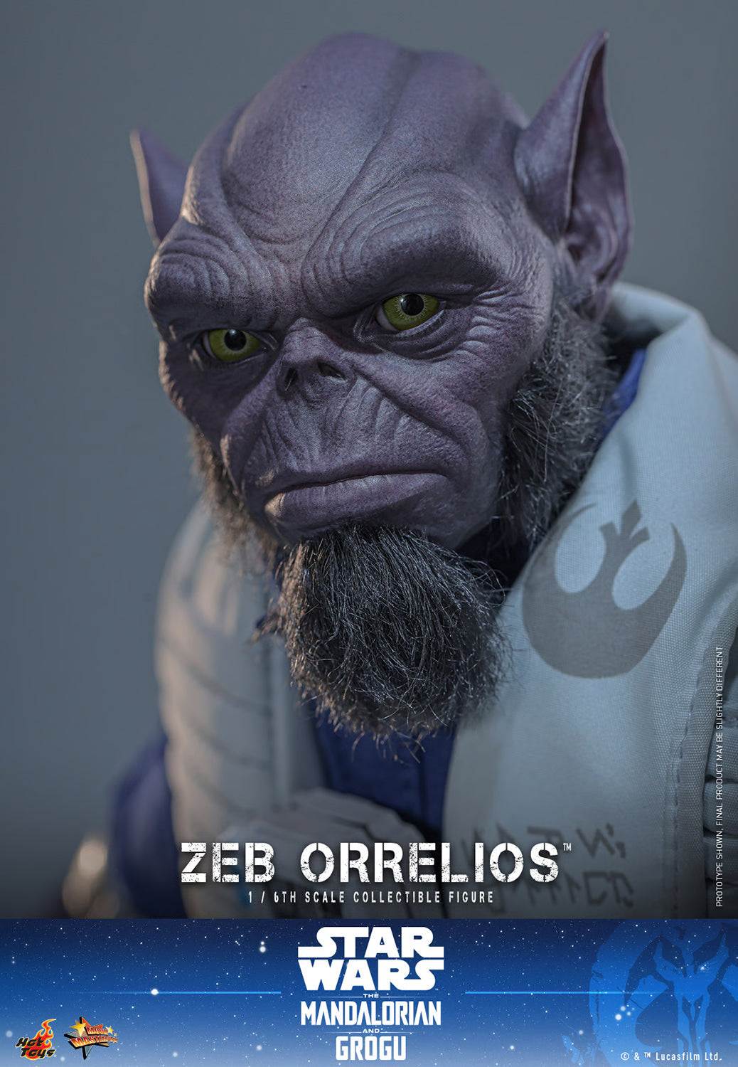 PRE-ORDER Hot Toys Star Wars The Mandalorian Zeb Orrelios 1/6th Figure