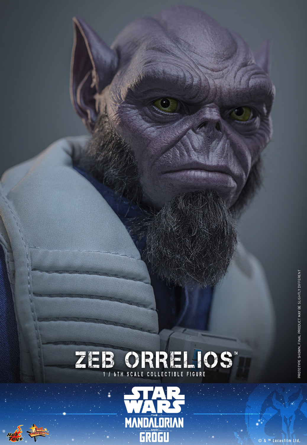 PRE-ORDER Hot Toys Star Wars The Mandalorian Zeb Orrelios 1/6th Figure