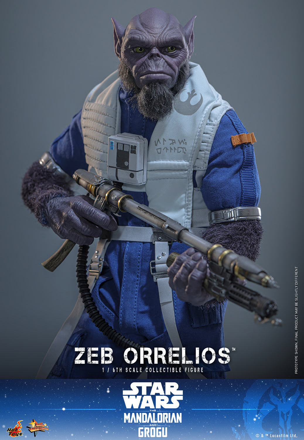 PRE-ORDER Hot Toys Star Wars The Mandalorian Zeb Orrelios 1/6th Figure
