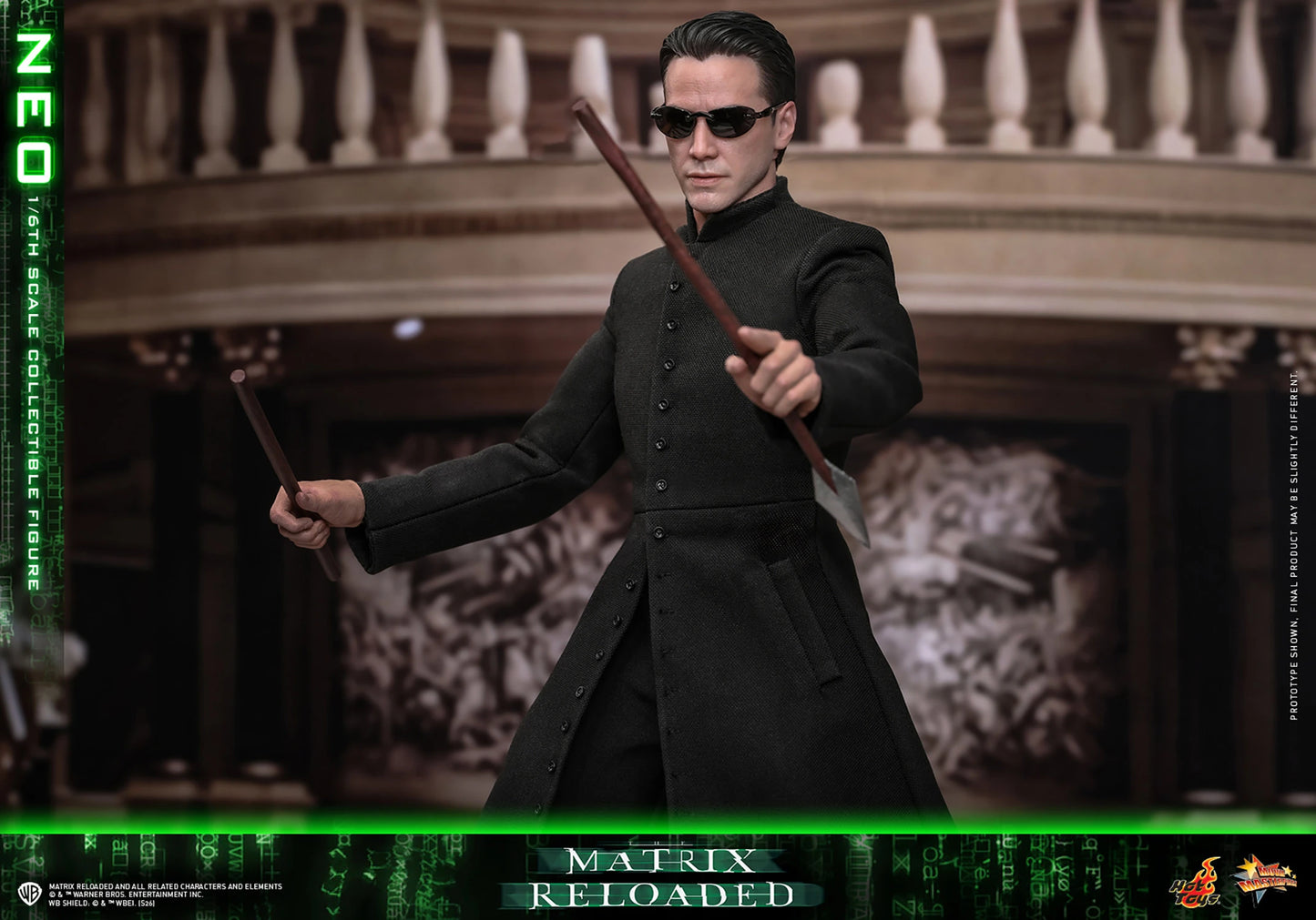 PRE-ORDER Hot Toys The Matrix Reloaded Neo Sixth Scale Figure