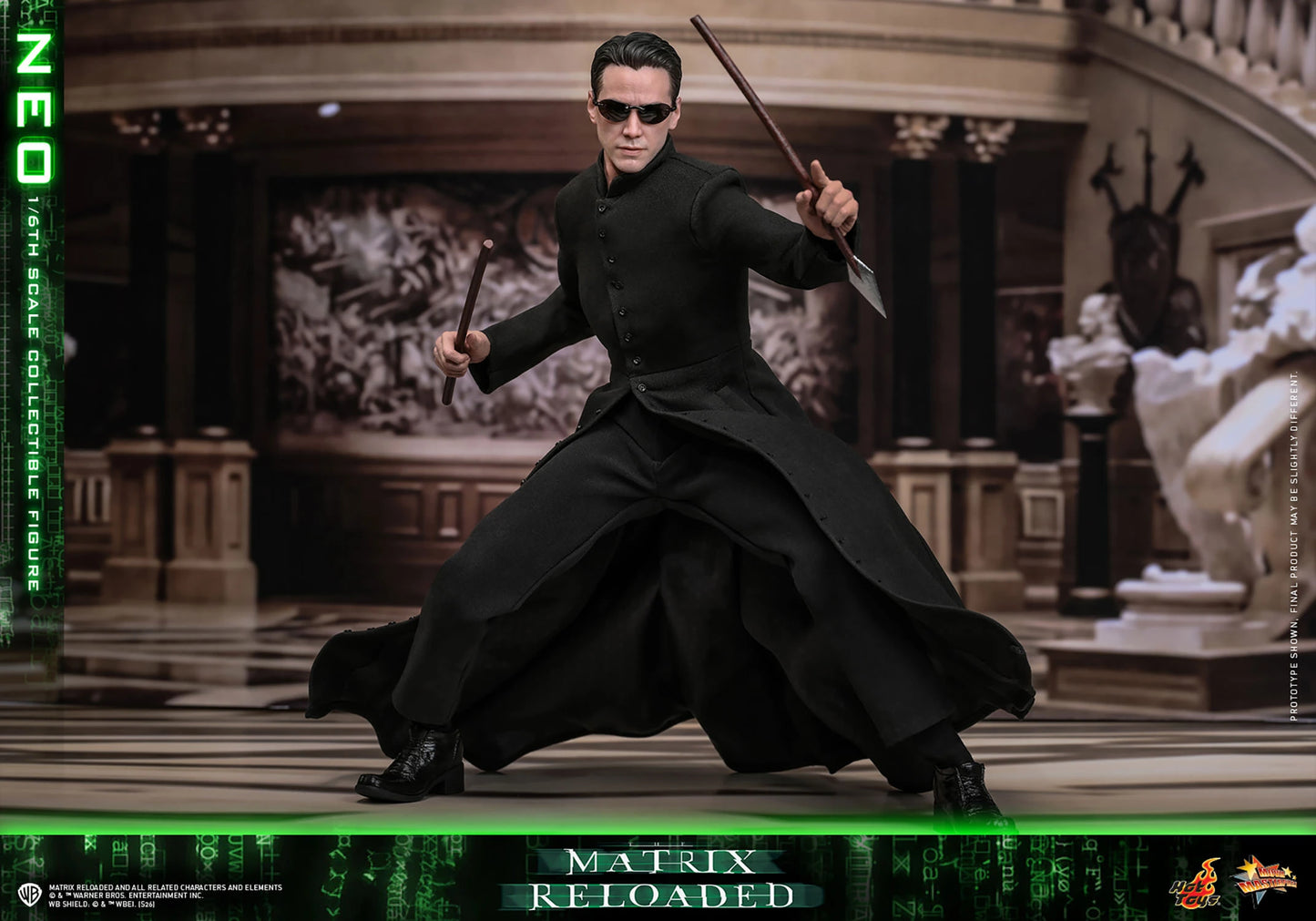 PRE-ORDER Hot Toys The Matrix Reloaded Neo Sixth Scale Figure