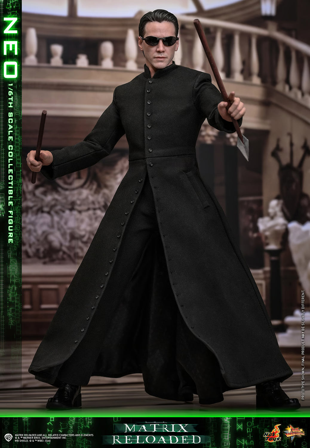 PRE-ORDER Hot Toys The Matrix Reloaded Neo Sixth Scale Figure