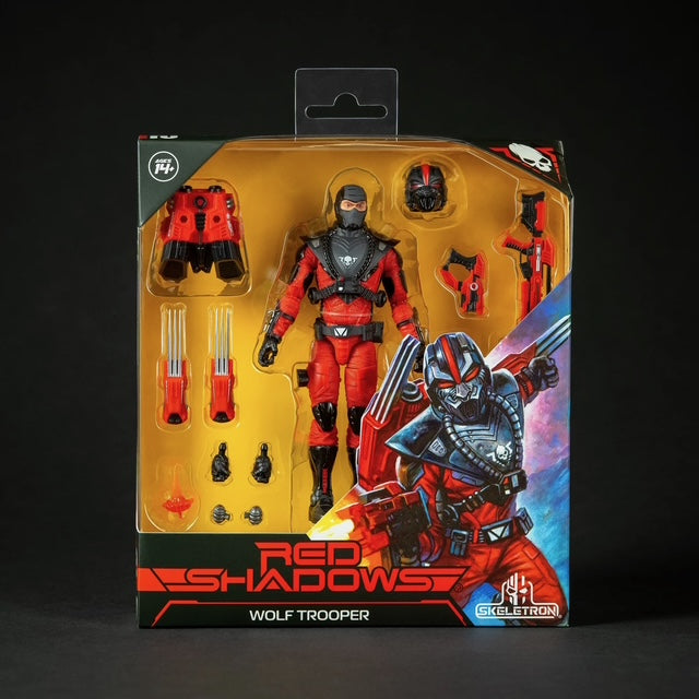 Skeletron Red Shadows Jungle Wolf Trooper