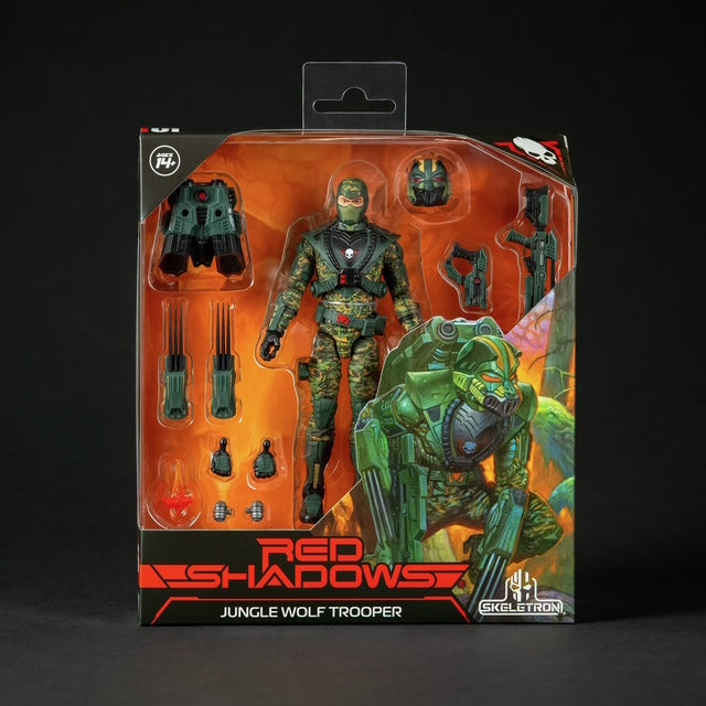 Skeletron Red Shadows® JUNGLE WOLF TROOPER