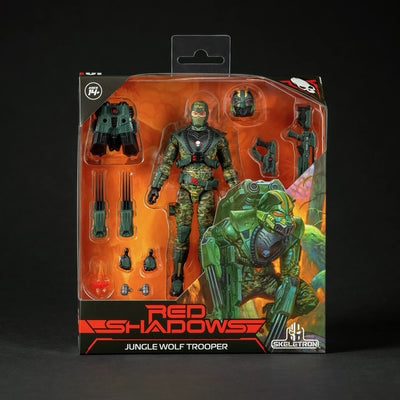 Skeletron Red Shadows® JUNGLE WOLF TROOPER