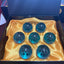 Dragon Ball Z 7 Star Balls Set Orange/Blue 4.3cm