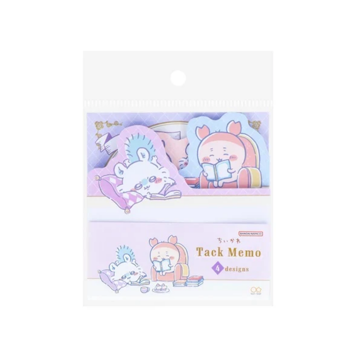 DIE CUT BLOCK STICKY NOTE CHIIKAWA WT TEATIME B - S11 "Chiikawa" Sun Star Sticky Note