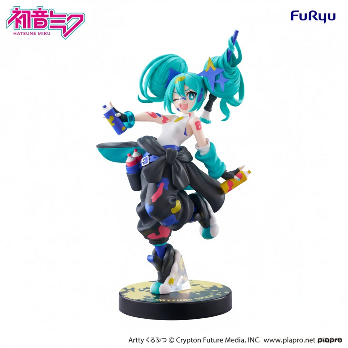 Hatsune Miku - Muchute Figure -Paint Girl Another Color ver.
