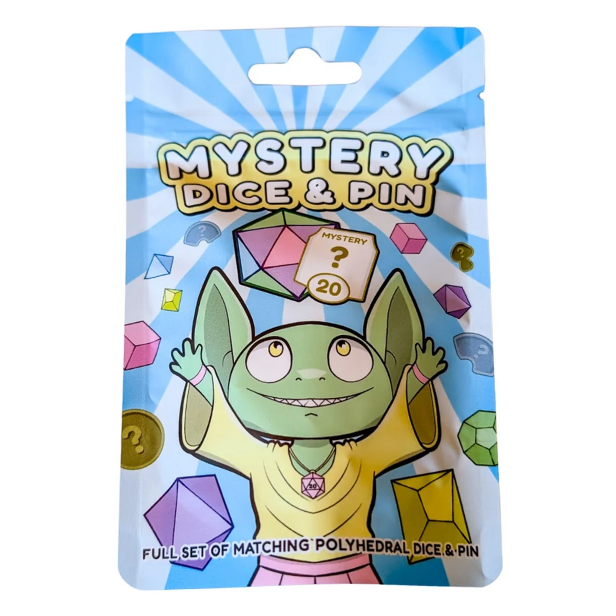 Mystery Dice Goblin Mystery Dice & Pin Bag