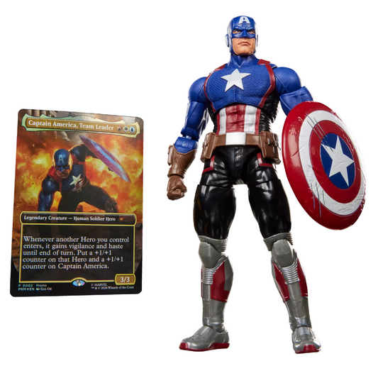 Marvel Legends Series Marvel Super Heroes Magic: The Gathering Captain America (Avengers: Twilight)