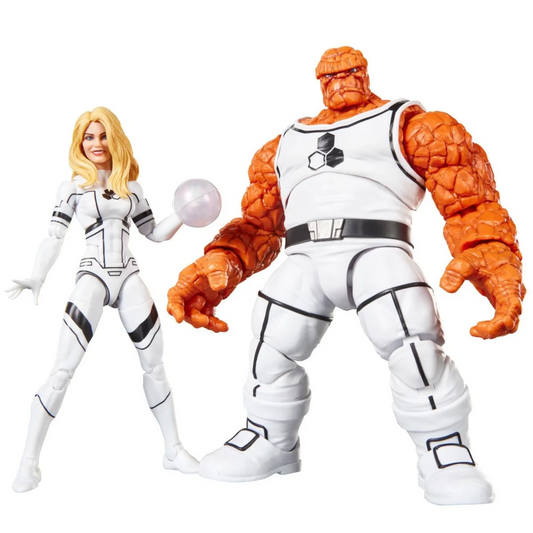 Future Foundation Marvel Legends Marvel's The Thing & Marvel's Invisible Woman Action Figure Two-Pack