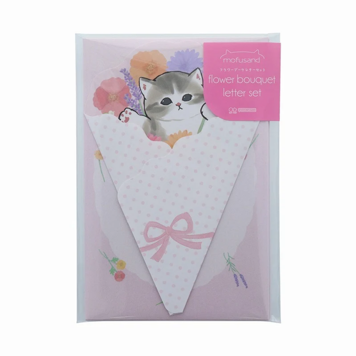 FLOWER BOUQUET LETTER SET PK "Mofusand" Sun Star Letter