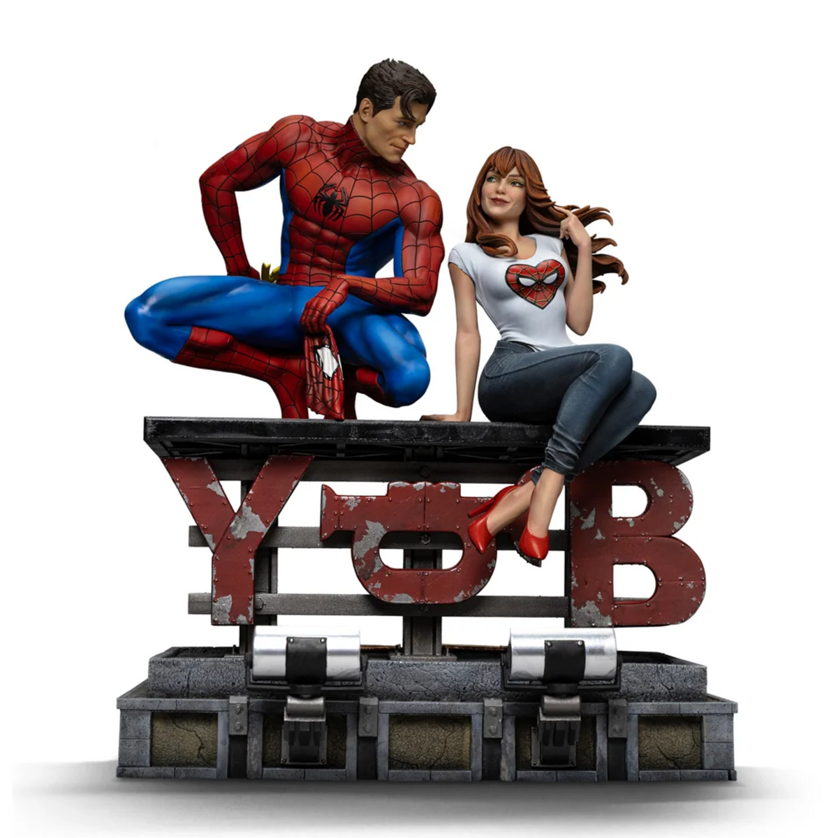 Spider-Man and MJ - Marvel Comics - Diorama 1/6 Scale Statue