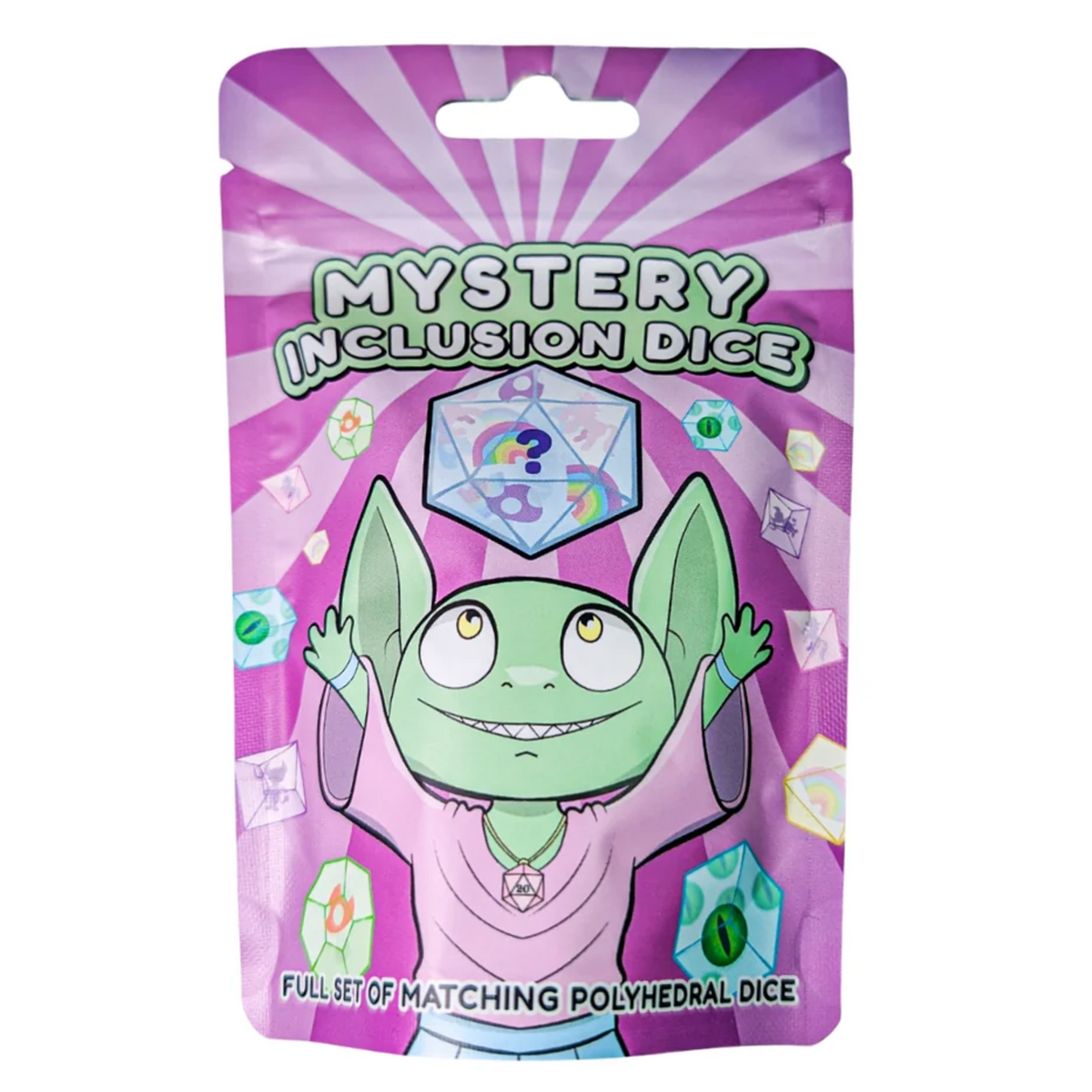 Mystery Dice Goblin Filled/Inclusion Mystery Dice Bag