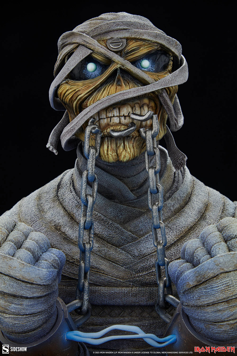 IRON MAIDEN: POWERSLAVE EDDIE Bust by Sideshow Collectibles