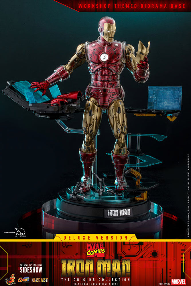 Hot Toys Marvel Iron Man (Deluxe) 1/6th Scale Figure