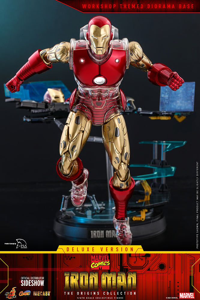 Hot Toys Marvel Iron Man (Deluxe) 1/6th Scale Figure