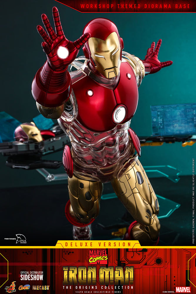 Hot Toys Marvel Iron Man (Deluxe) 1/6th Scale Figure