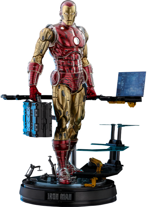 Hot Toys Marvel Iron Man (Deluxe) 1/6th Scale Figure