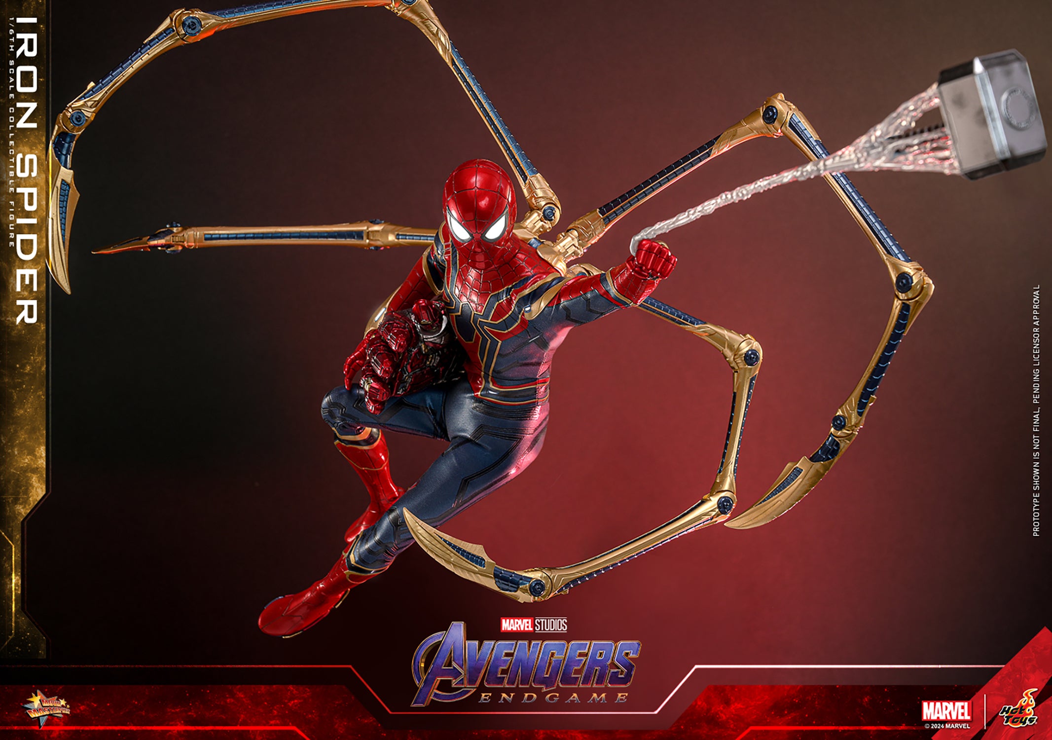 Iron Spider Sixth Scale Figure Hot Toys – Replay Toys LLC