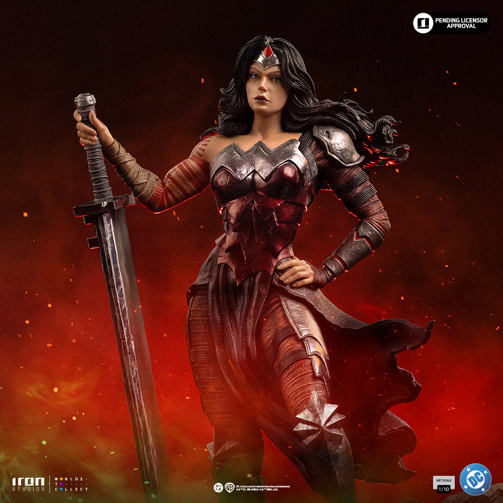PRE-ORDER Iron Studios DC Wonder Woman Absolute 1/10th Art Scale Statue