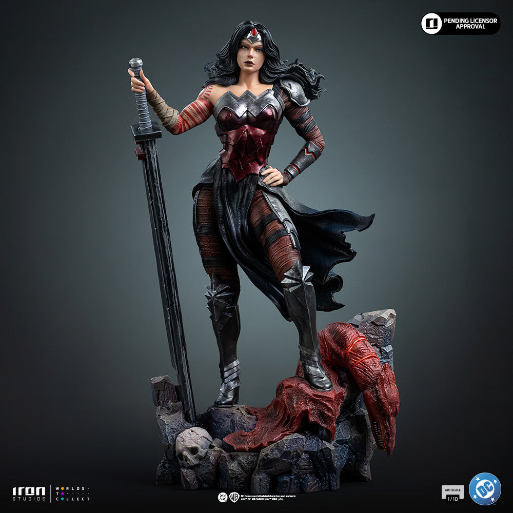 PRE-ORDER Iron Studios DC Wonder Woman Absolute 1/10th Art Scale Statue