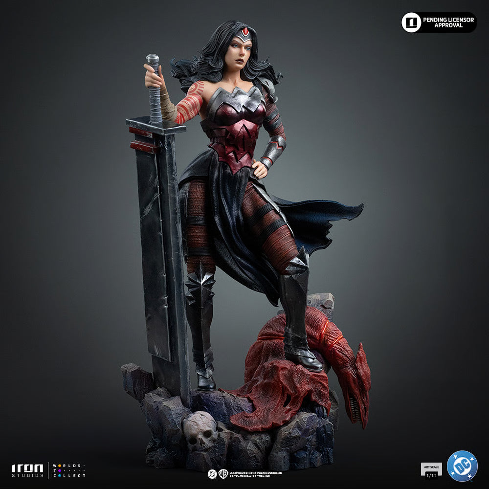 PRE-ORDER Iron Studios DC Wonder Woman Absolute 1/10th Art Scale Statue