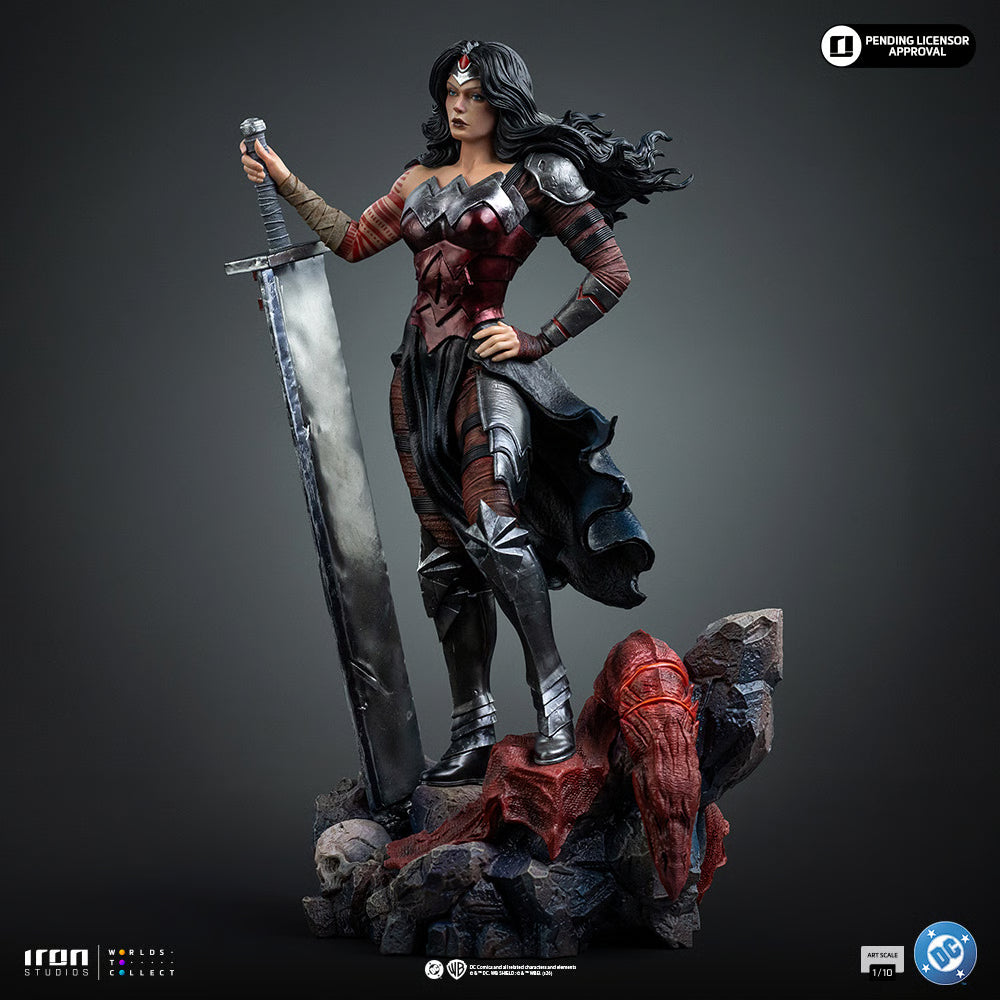 PRE-ORDER Iron Studios DC Wonder Woman Absolute 1/10th Art Scale Statue