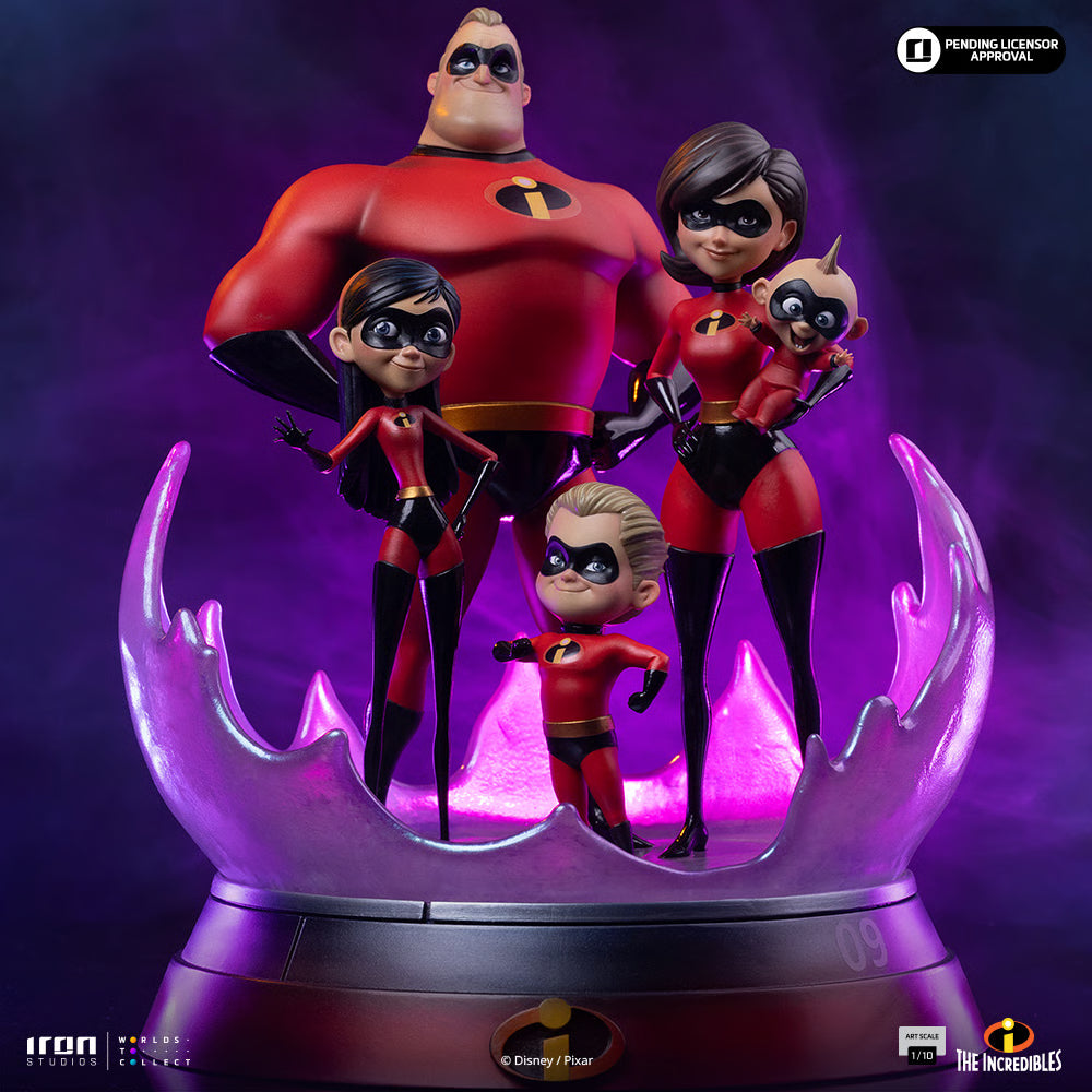 PRE-ORDER Iron Studios Disney The Incredibles Art Scale 1:10 Diorama