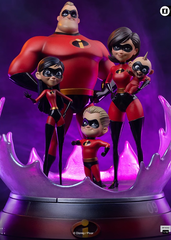 PRE-ORDER Iron Studios Disney The Incredibles Art Scale 1:10 Diorama