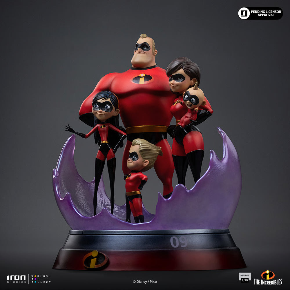 PRE-ORDER Iron Studios Disney The Incredibles Art Scale 1:10 Diorama