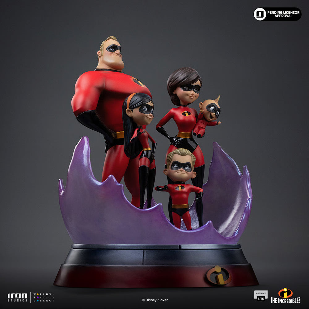 PRE-ORDER Iron Studios Disney The Incredibles Art Scale 1:10 Diorama