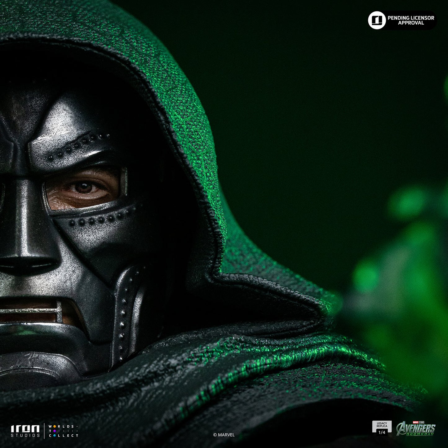 PRE-ORDER Iron Studios Marvel Avengers Doomsday Doctor Doom Quarter Scale Statue