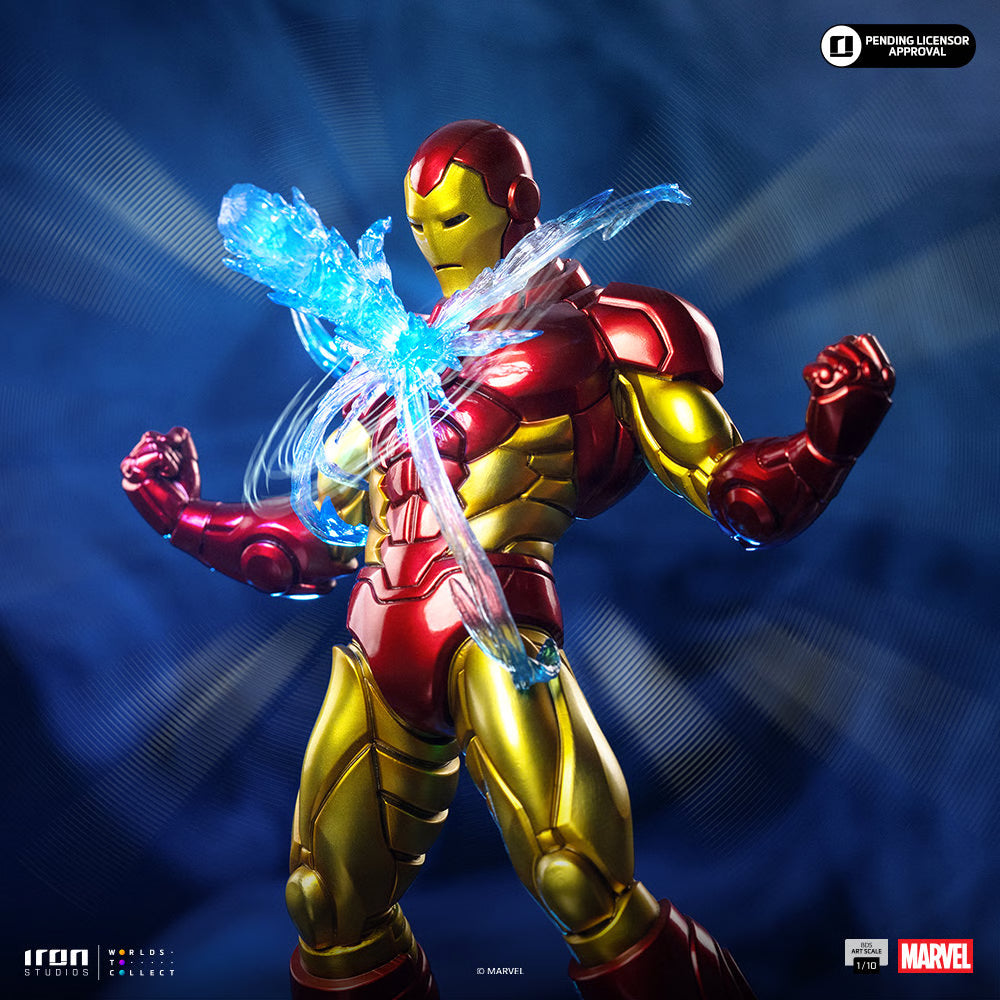 PRE-ORDER Iron Studios Marvel Comic Iron Man 1/10 Scale Statue