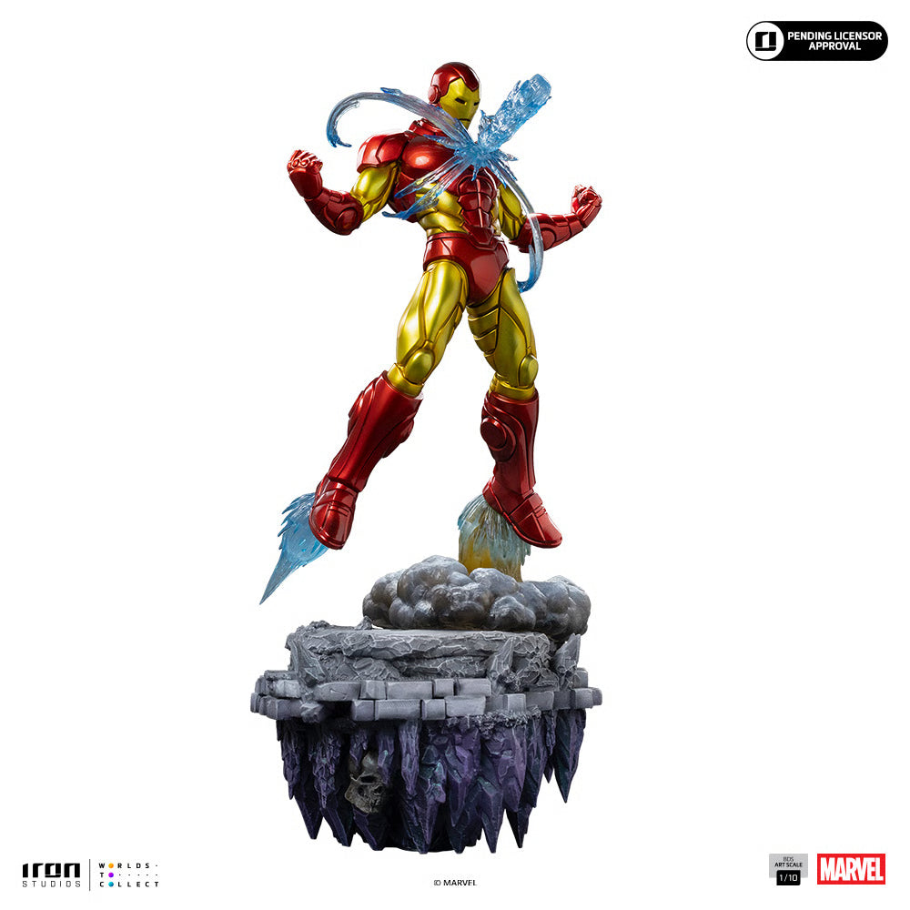 PRE-ORDER Iron Studios Marvel Comic Iron Man 1/10 Scale Statue