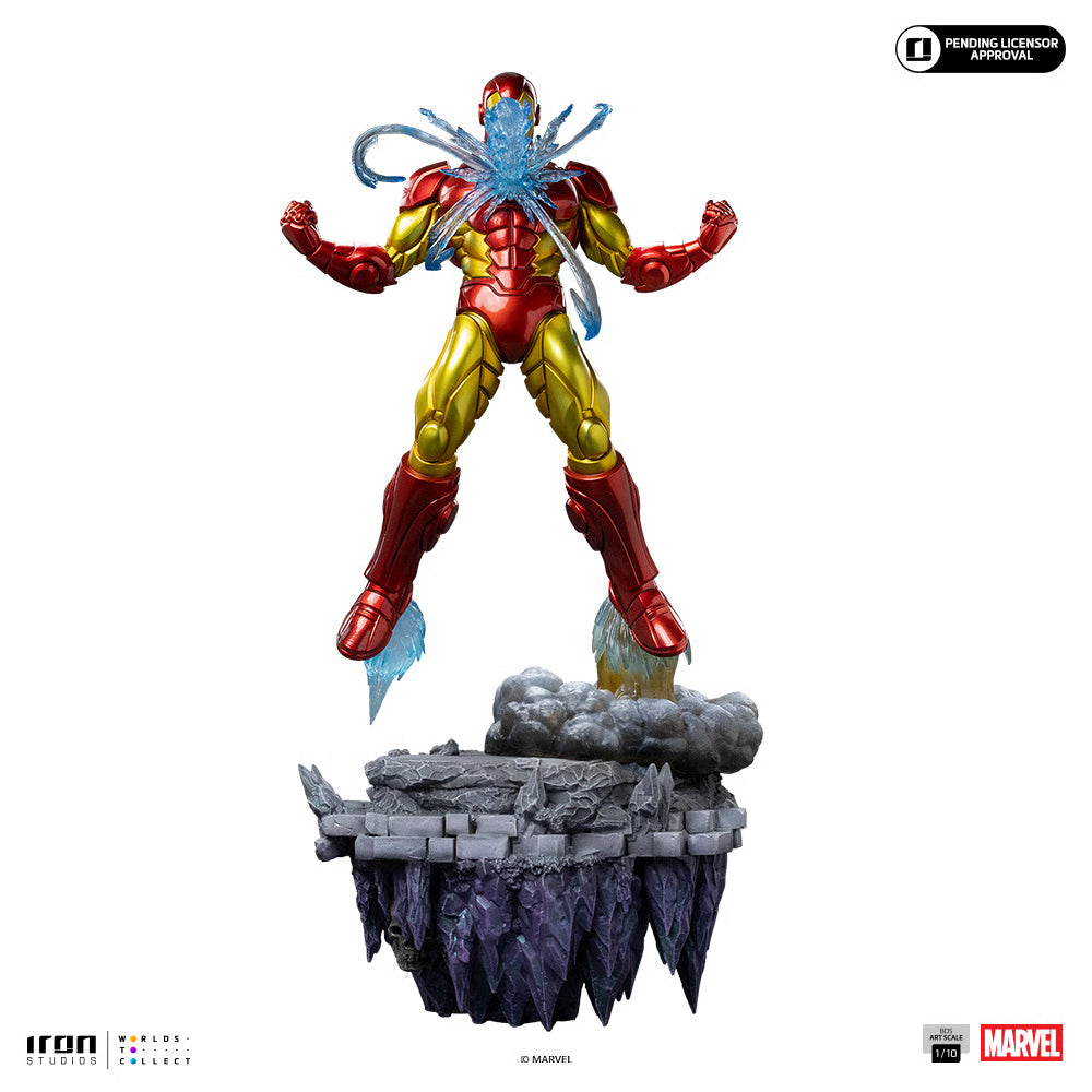 PRE-ORDER Iron Studios Marvel Comic Iron Man 1/10 Scale Statue
