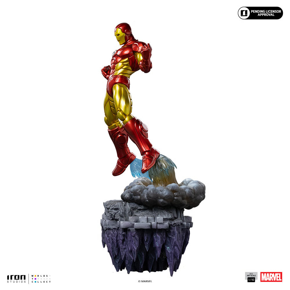 PRE-ORDER Iron Studios Marvel Comic Iron Man 1/10 Scale Statue
