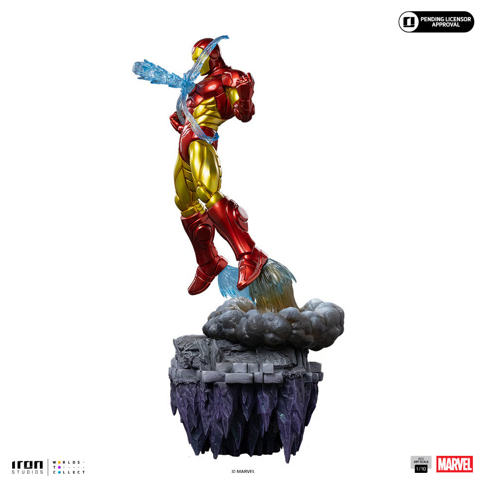 PRE-ORDER Iron Studios Marvel Comic Iron Man 1/10 Scale Statue